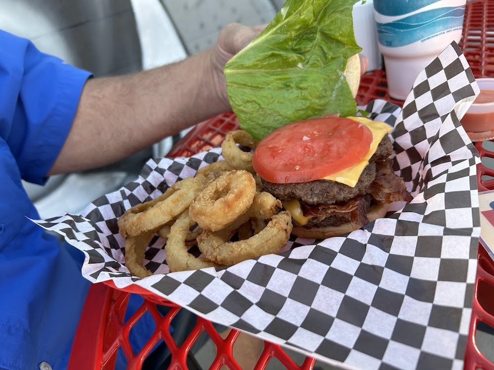 Cheeseburger and Fries